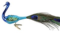 Magnificient Peacock<br>Inge-glas Ornament